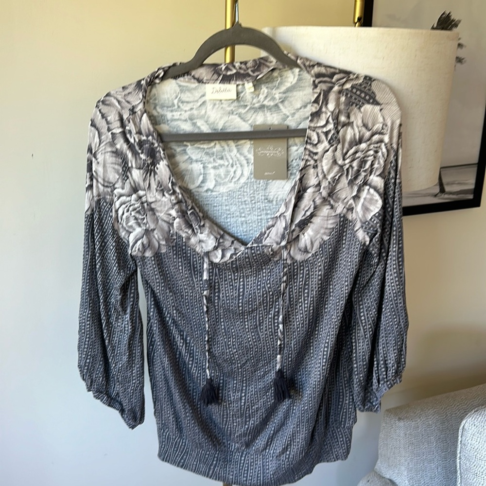 3/4 Long Sleeve Top